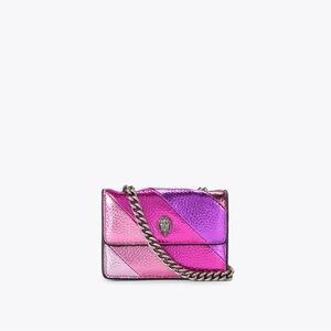 Kurt Geiger Micro Pink Metallic Women's Bag